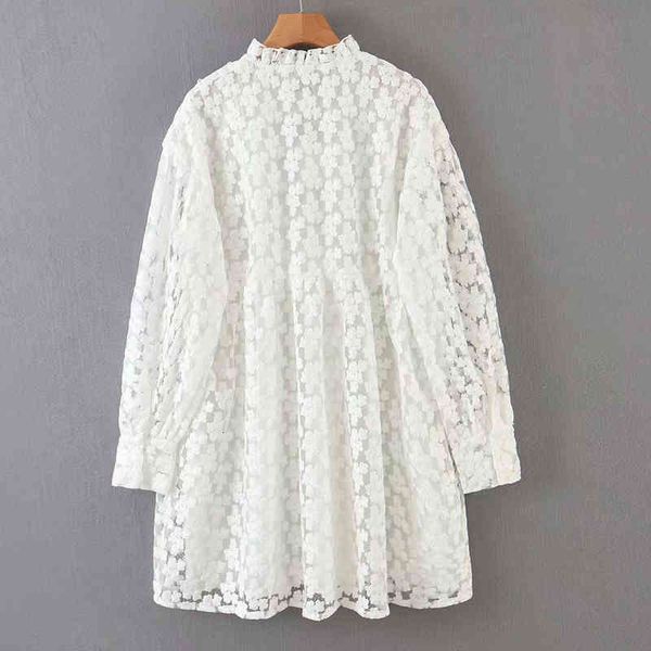 dresses round neck long sleeve embroidery mini white harajuku chic women's hollow sweet holiday female dress, Black;gray
dresses round neck long sleeve embroidery mini white harajuku chic women's hollow sweet holiday female dress, Black;gray