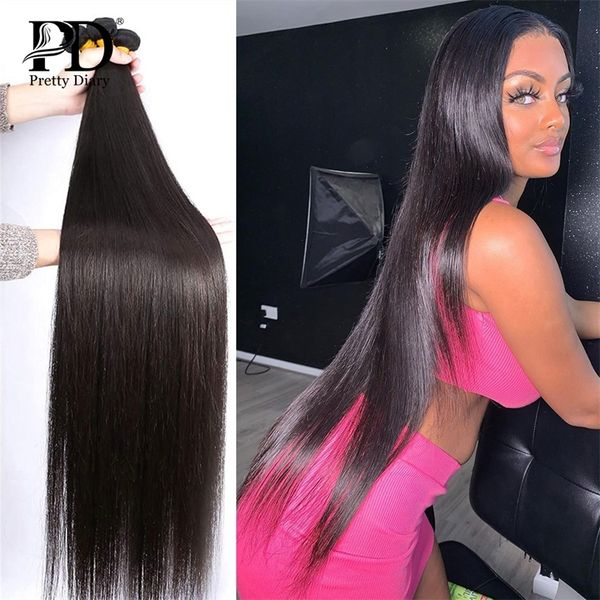 30 40 inch bone straight brazilian human hair weave bundle 3 4 bundl raw virgin remy indian doule drawn wholale natural, Black
30 40 inch bone straight brazilian human hair weave bundle 3 4 bundl raw virgin remy indian doule drawn wholale natural, Black