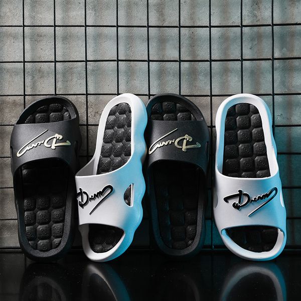 464748 size slippers mens summer fashion outerwear mens slippers interior home bathroom bath non-slip home sandals women, Black
464748 size slippers mens summer fashion outerwear mens slippers interior home bathroom bath non-slip home sandals women, Black