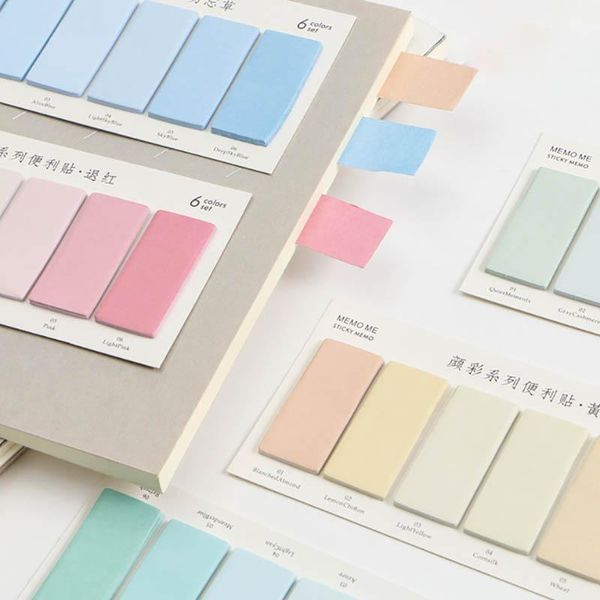 gift wrap 1pcs 6 colors set portable flag stickers bookmark page paper sticky notes memo pad index sticker multipurpose
gift wrap 1pcs 6 colors set portable flag stickers bookmark page paper sticky notes memo pad index sticker multipurpose