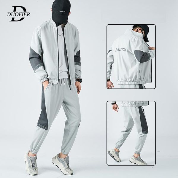 jogging clothing spring autumn two piece jacket+pants men sets 2021 fashion patchwork mens tracksuit set high street trendy sportswear, Black;red
jogging clothing spring autumn two piece jacket+pants men sets 2021 fashion patchwork mens tracksuit set high street trendy sportswear, Black;red
