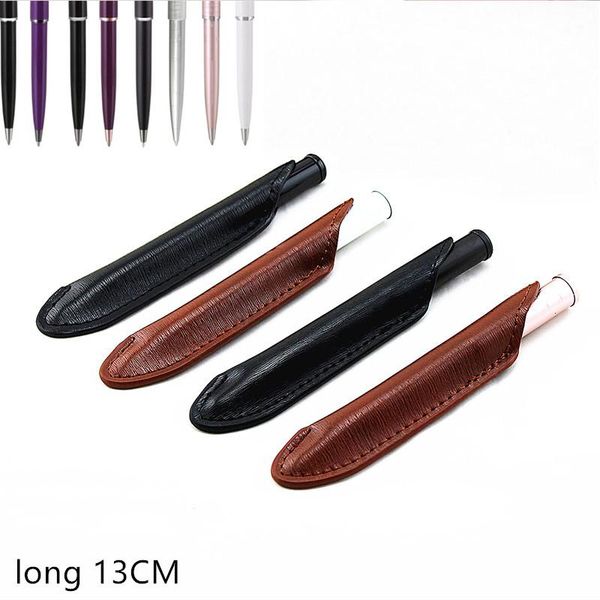 mini 13 cm space ballpoint pen white and leather pouch neat convience luxury metal pens with pencil case, Blue;orange
mini 13 cm space ballpoint pen white and leather pouch neat convience luxury metal pens with pencil case, Blue;orange