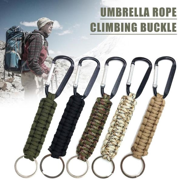 cords, slings and webbing outdoor climbing seven-core umbrella rope keychain carabiner random color hook cord backpack buckle
cords, slings and webbing outdoor climbing seven-core umbrella rope keychain carabiner random color hook cord backpack buckle