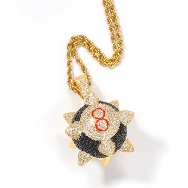 pendant necklaces bling iced out letters meteor hammer necklace 18k gold plated luxury zircon rapper hip hop jewelry, Silver
pendant necklaces bling iced out letters meteor hammer necklace 18k gold plated luxury zircon rapper hip hop jewelry, Silver