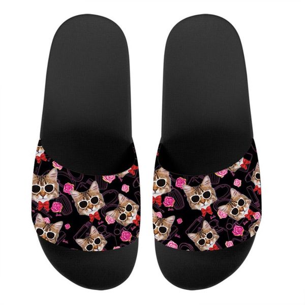 slippers hycool female sandals cute cartoon cat print women casual beach walking shoes mans comfortable footwear men, Black
slippers hycool female sandals cute cartoon cat print women casual beach walking shoes mans comfortable footwear men, Black