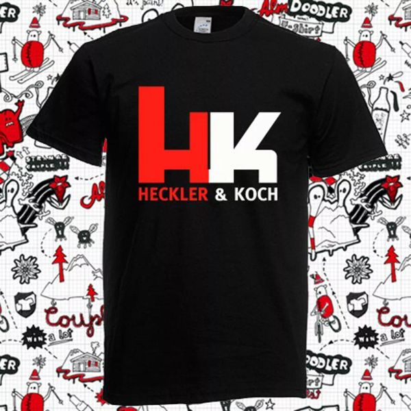 new hk heckler and koch firearms gun logo men's black t-shirt size s to 3xl, White;black
new hk heckler and koch firearms gun logo men's black t-shirt size s to 3xl, White;black