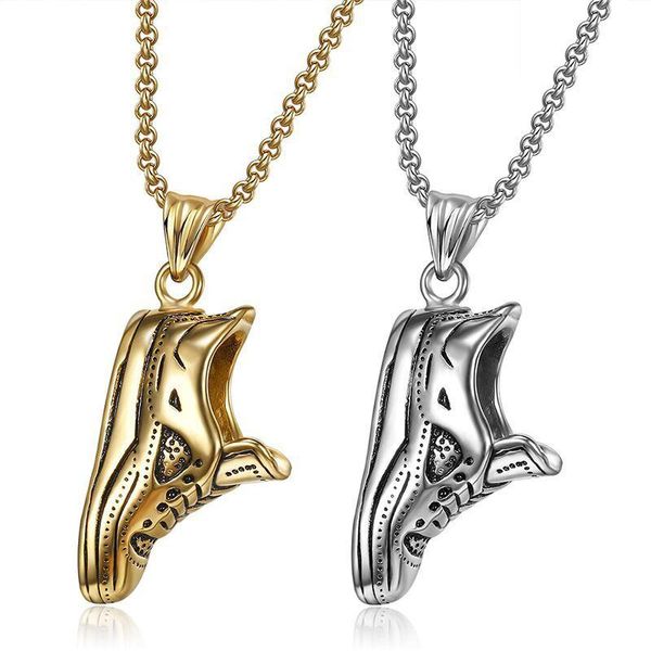 pendant necklaces unique men's silver colour stainless steel necklace street basketball shoes hip hop punk motorcycle party
pendant necklaces unique men's silver colour stainless steel necklace street basketball shoes hip hop punk motorcycle party