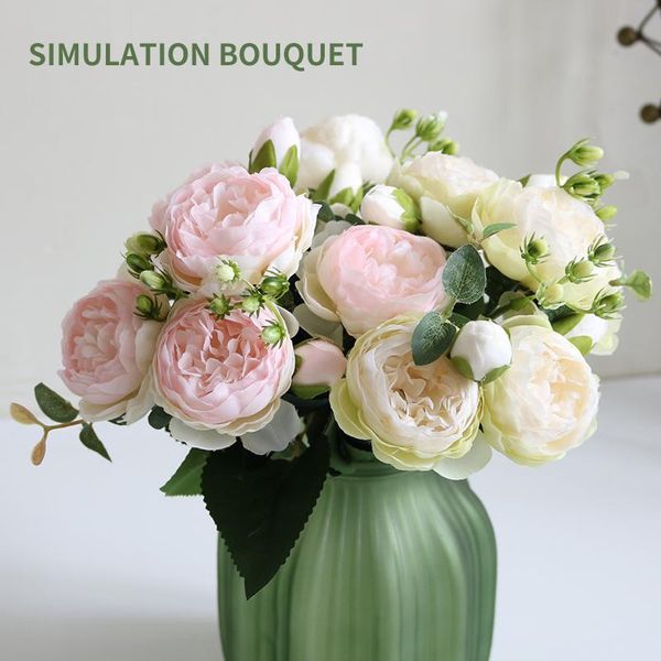 decorative flowers & wreaths 30cm silk peony artificial home wedding decoration indoor bouquet 5 big head and 4 bud rose pink fake
decorative flowers & wreaths 30cm silk peony artificial home wedding decoration indoor bouquet 5 big head and 4 bud rose pink fake