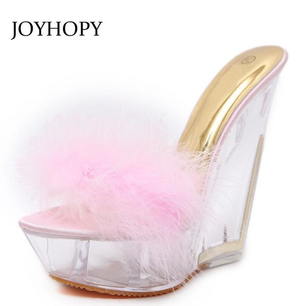 women transparent crystal heel sandals summer feather platform high heels shoes fashion wedges slippers ladies ws1683, Black
women transparent crystal heel sandals summer feather platform high heels shoes fashion wedges slippers ladies ws1683, Black