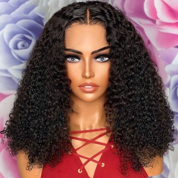 jet black blunt short cut bob kinky curly lace front wig for black women with baby hair heat resistant pre plucked glueless daily cosplay we, Black;brown
jet black blunt short cut bob kinky curly lace front wig for black women with baby hair heat resistant pre plucked glueless daily cosplay we, Black;brown