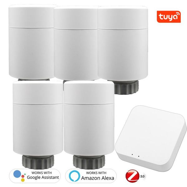 smart home control tuya zigbee3.0 radiator actuator thermostat heater temperature controller voice works with alexa google
smart home control tuya zigbee3.0 radiator actuator thermostat heater temperature controller voice works with alexa google