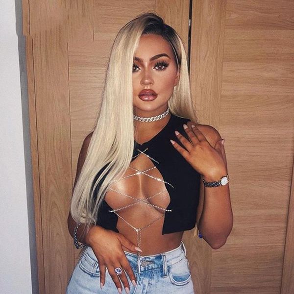 women's tanks & camis metal chain sleeveless tank crop clubwear 2021 women adjustable lace up hollow out tees camisole vest, White
women's tanks & camis metal chain sleeveless tank crop clubwear 2021 women adjustable lace up hollow out tees camisole vest, White