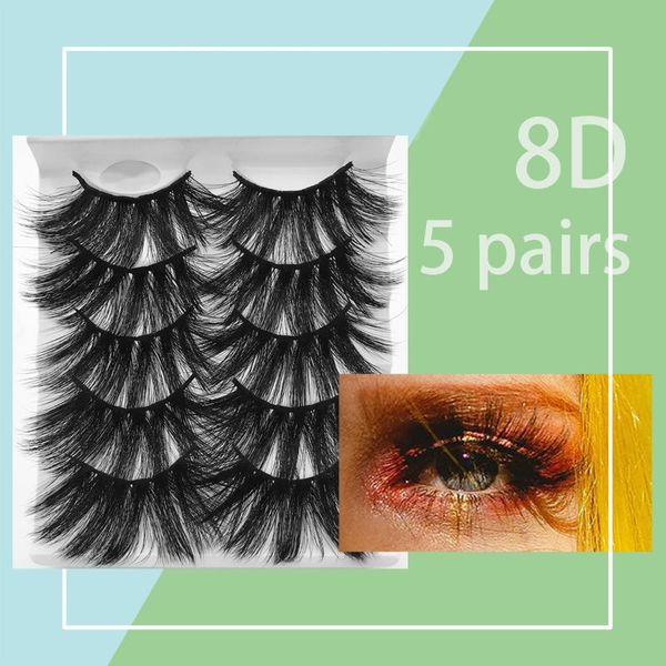 volume eyelashes false mink 5 pairs reusable natural long lashes silk dramatic fluffy soft eyelash makeup
volume eyelashes false mink 5 pairs reusable natural long lashes silk dramatic fluffy soft eyelash makeup