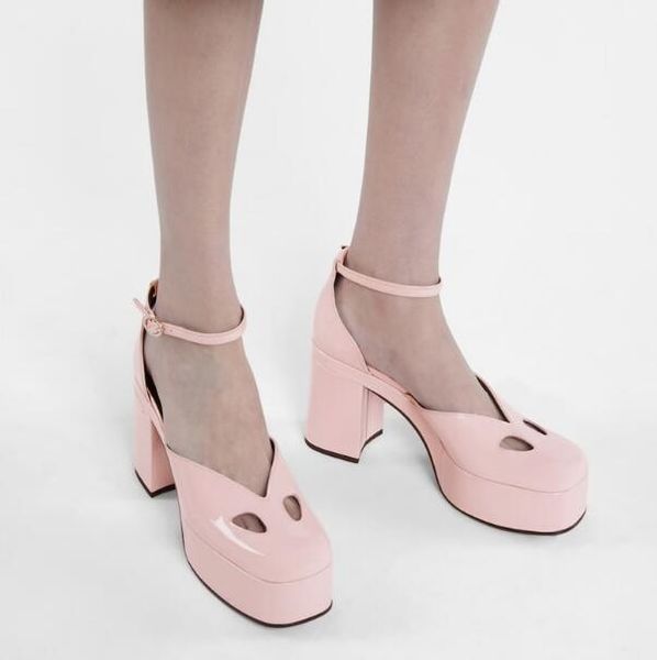 pink black patent leather square toe thick sole mary jane shoes woman cuts out buckle strap shallow platform chunky heels pumps dress
pink black patent leather square toe thick sole mary jane shoes woman cuts out buckle strap shallow platform chunky heels pumps dress