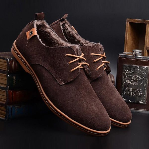 boots ankle snow men 2021 fashion plus velvet warm winter shoes suede leather oxfords sneakers, Black
boots ankle snow men 2021 fashion plus velvet warm winter shoes suede leather oxfords sneakers, Black