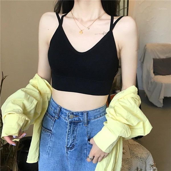 camisoles & tanks women tank crop seamless underwear female lingerie sport sleeveless cropped tube padded, Black;white
camisoles & tanks women tank crop seamless underwear female lingerie sport sleeveless cropped tube padded, Black;white