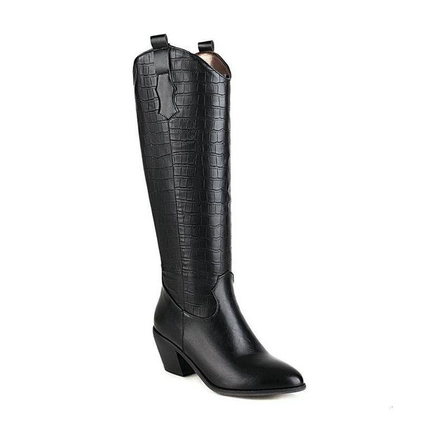 boots vintage knee high woman female heels classic for women party motorcycle boot xuud, Black
boots vintage knee high woman female heels classic for women party motorcycle boot xuud, Black