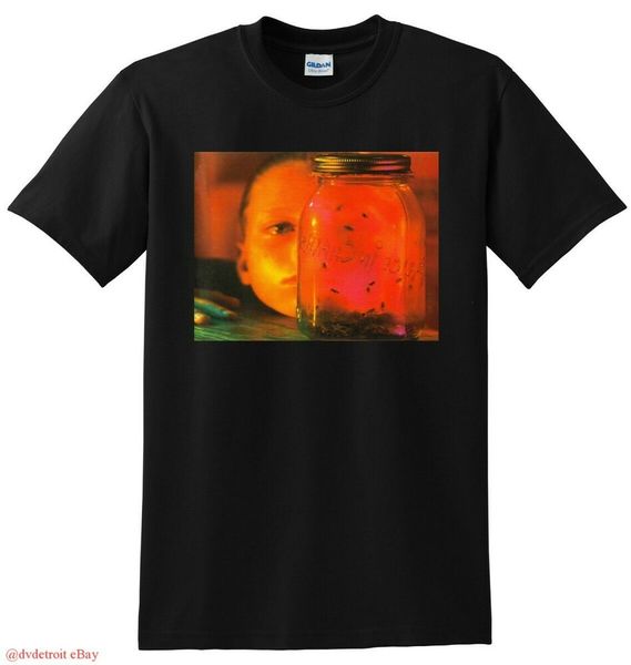 ALICE IN CHAINS T SHIRT jar of flies vinyl cd cover SMALL MEDIUM LARGE or XL, White;black
ALICE IN CHAINS T SHIRT jar of flies vinyl cd cover SMALL MEDIUM LARGE or XL, White;black