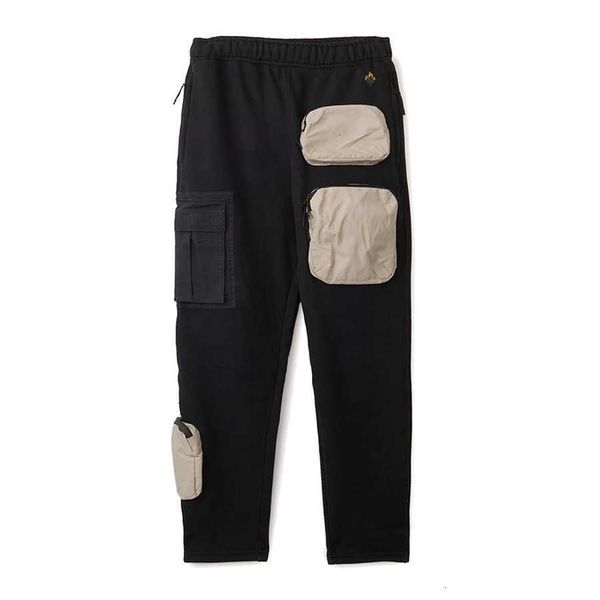 men's pants travis scott cactus jack embroidery sweatpants women multi pocket military cargo track men hd4w, Black
men's pants travis scott cactus jack embroidery sweatpants women multi pocket military cargo track men hd4w, Black