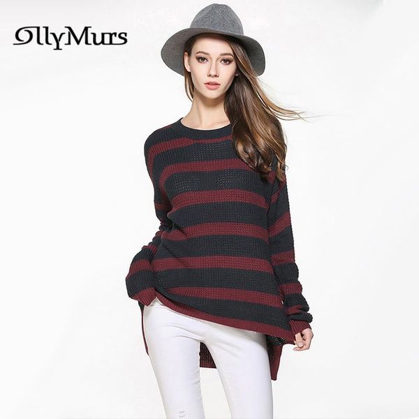 casual striped thin knitted sweaters km156 o-neck long sleeve fashionable pullovers 2021 high low length loose ladies jumpers women's, White;black
casual striped thin knitted sweaters km156 o-neck long sleeve fashionable pullovers 2021 high low length loose ladies jumpers women's, White;black