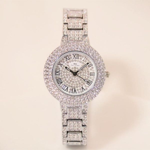 wristwatches montre femme elegant women quartz watches luxury diamond rhinestone wristwatch ladies casual relogios, Slivery;brown
wristwatches montre femme elegant women quartz watches luxury diamond rhinestone wristwatch ladies casual relogios, Slivery;brown