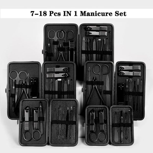 nail art kits 7-18 pcs clippers set professional manicure pedicure scissors kit cutter cuticle nipper care tools
nail art kits 7-18 pcs clippers set professional manicure pedicure scissors kit cutter cuticle nipper care tools