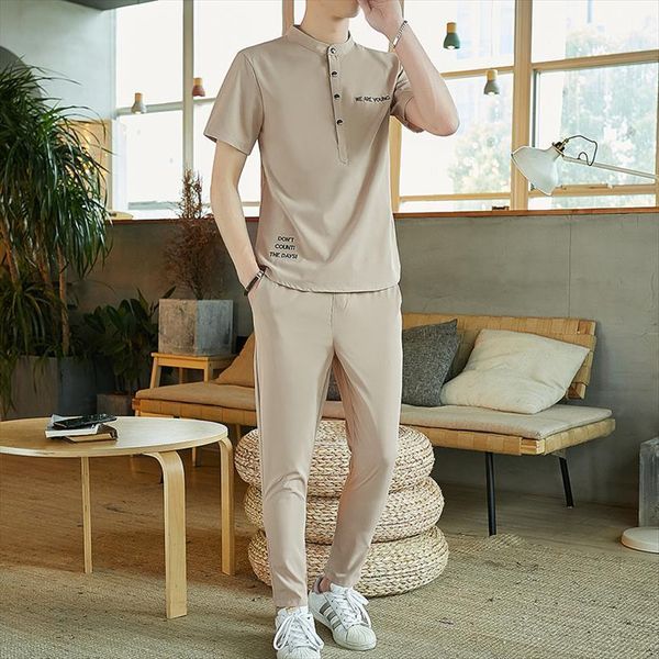 japan style short sleeved mens tracksuits t shirt ankle pant sets solid casual tracksuit male 5xl 217 925, Gray
japan style short sleeved mens tracksuits t shirt ankle pant sets solid casual tracksuit male 5xl 217 925, Gray