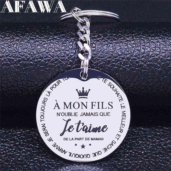 a mon fils stainless steel key chain to my son silver color key chains jewelry llaveros para hombre k3299s01 h1126
a mon fils stainless steel key chain to my son silver color key chains jewelry llaveros para hombre k3299s01 h1126