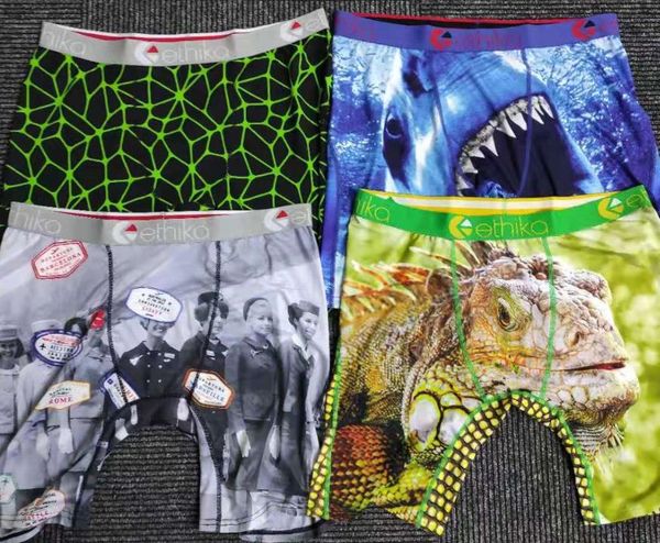 designers mens ethika underpants underwears fashion 3d printing boxers breathable underpant men's tight waist underwear man with bag, Black;white
designers mens ethika underpants underwears fashion 3d printing boxers breathable underpant men's tight waist underwear man with bag, Black;white