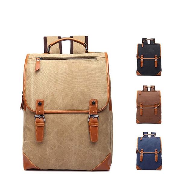 canvas casual fashion retro mountaineering backpack waterproof large capacity classic anti-theft laptop
canvas casual fashion retro mountaineering backpack waterproof large capacity classic anti-theft laptop