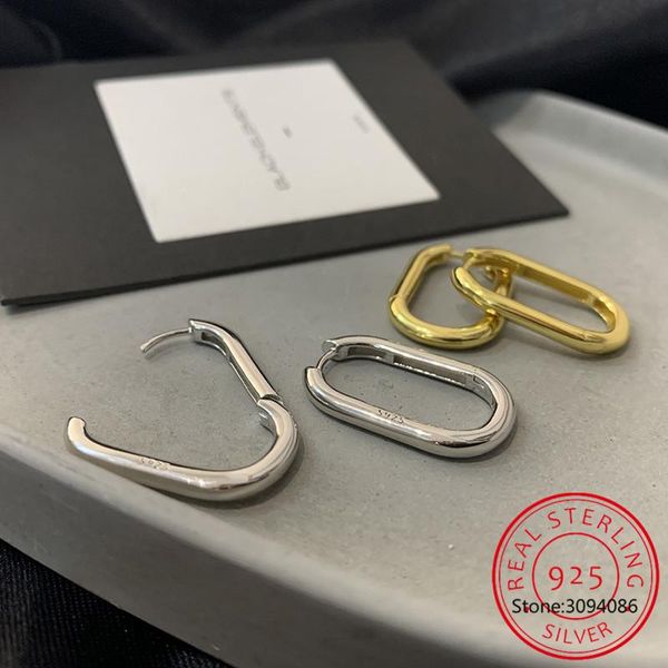 hoop & huggie lekani 925 sterling silver korean oval earrings for women gold retro elegant geometric s-e1372, Golden;silver
hoop & huggie lekani 925 sterling silver korean oval earrings for women gold retro elegant geometric s-e1372, Golden;silver