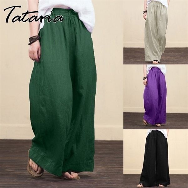 women solid cotton linen wide leg pants harajuku casual high waist big flare loose pocket trousers summer long pantalon 4xl 5xl 211115, Black;white
women solid cotton linen wide leg pants harajuku casual high waist big flare loose pocket trousers summer long pantalon 4xl 5xl 211115, Black;white
