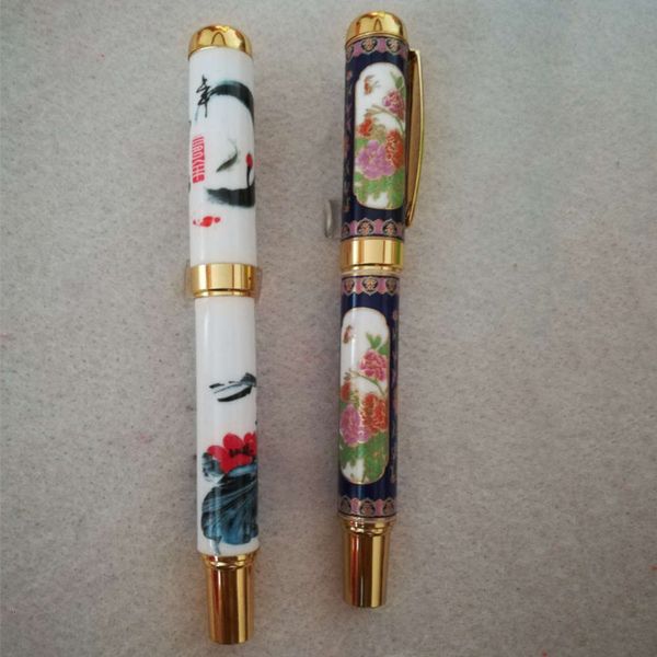 the pen que cloisonne and ink painting brush business cultural creation companion can be engraved real ceramic pen
the pen que cloisonne and ink painting brush business cultural creation companion can be engraved real ceramic pen