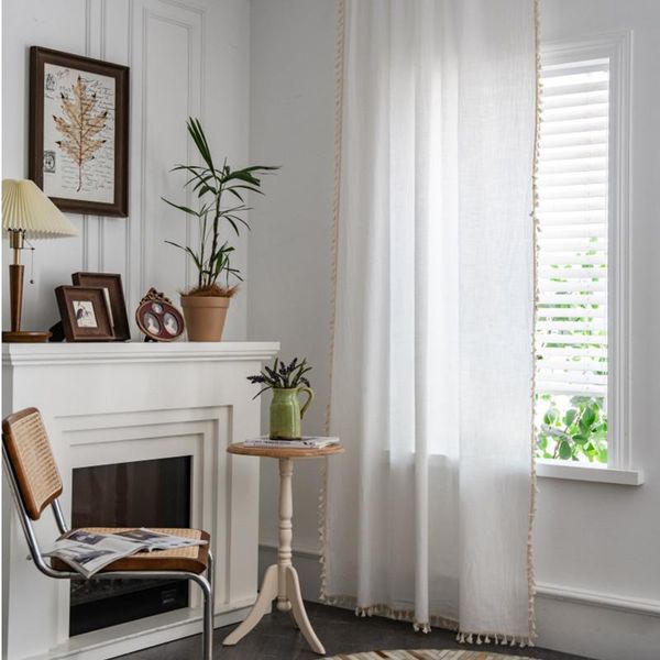curtain & drapes semi blackout white simple tassel kitchen living room bedroom luxury home decoration
curtain & drapes semi blackout white simple tassel kitchen living room bedroom luxury home decoration