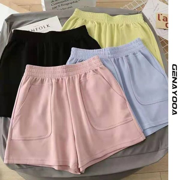 genayooa summer casual high wasit cotton shorts for women harajuku solid loose shores de mujer korean fashion 210417, White;black
genayooa summer casual high wasit cotton shorts for women harajuku solid loose shores de mujer korean fashion 210417, White;black