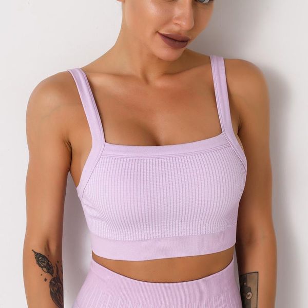 yoga outfit seamless striped vest sports bra push up running fitness clothes gym workout underwear athletics
yoga outfit seamless striped vest sports bra push up running fitness clothes gym workout underwear athletics