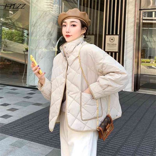 winter women jacket stand collar windproof white duck down coat single breasted pocket thick warm snow parka outwear 210430, Black
winter women jacket stand collar windproof white duck down coat single breasted pocket thick warm snow parka outwear 210430, Black