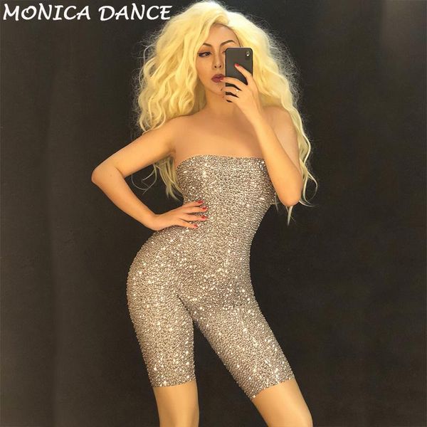 silver pink rhinestones mesh rompers sleeveless stage dance bodysuit outfit birthday celebrate costume stones catsuit women's jumpsuits, Black;white
silver pink rhinestones mesh rompers sleeveless stage dance bodysuit outfit birthday celebrate costume stones catsuit women's jumpsuits, Black;white