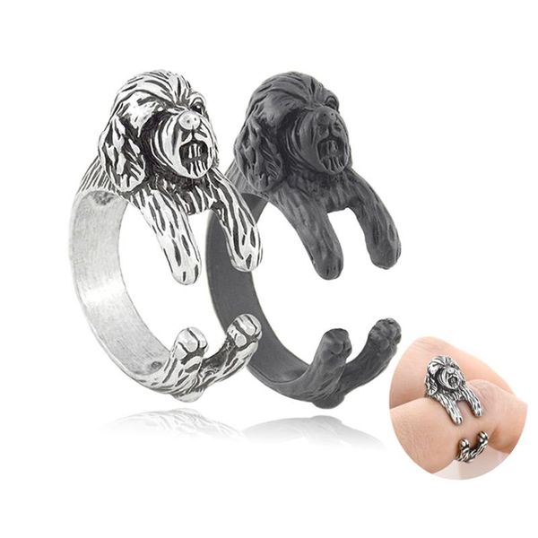 cluster rings vintage black labradoodle & cockapoo dog puppies shape wrap ring for women girls anel boho pet animal couple men jewelry, Golden;silver
cluster rings vintage black labradoodle & cockapoo dog puppies shape wrap ring for women girls anel boho pet animal couple men jewelry, Golden;silver