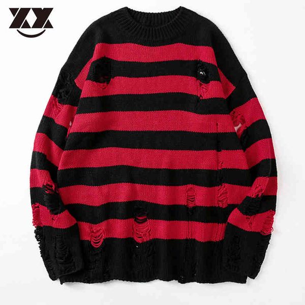 damage hole casual men green striped tate langdon sweater vintage harajuku autumn coupl pullover new pull homme, Black
damage hole casual men green striped tate langdon sweater vintage harajuku autumn coupl pullover new pull homme, Black