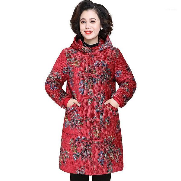 middelbare leeftijd vrouwen down katoenen jas herfst winter folk-custom losse warm plus size capuchon boven1, Black
middelbare leeftijd vrouwen down katoenen jas herfst winter folk-custom losse warm plus size capuchon boven1, Black