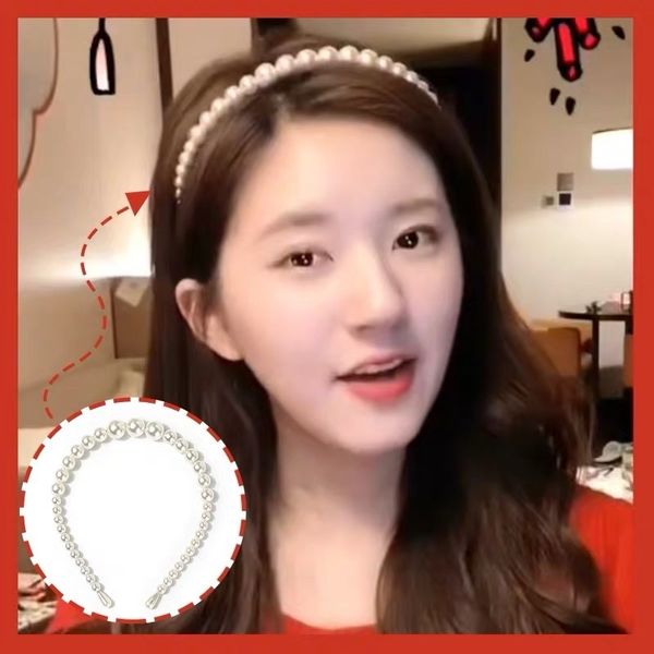 1wqe net red pin dress heads anti pearl head female versatile go out super bandpearl hair band fairy bangs hairpin, Silver
1wqe net red pin dress heads anti pearl head female versatile go out super bandpearl hair band fairy bangs hairpin, Silver