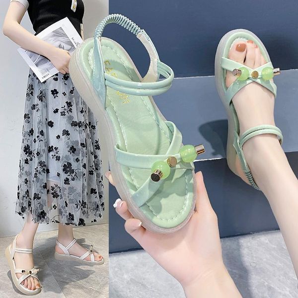 sandals women's flat in summer 2021 women shoes platform womens open toe, Black
sandals women's flat in summer 2021 women shoes platform womens open toe, Black