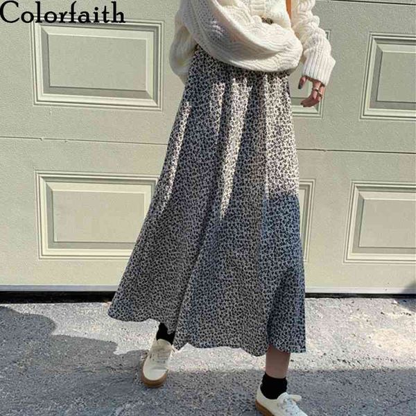 colorfaith new women's skirts spring summer casual floral vintage high waist elegant korean style lady long skirts sk376 210413, Black
colorfaith new women's skirts spring summer casual floral vintage high waist elegant korean style lady long skirts sk376 210413, Black