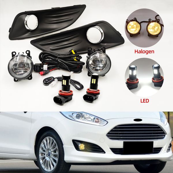 1 set for ford fiesta 2013 2014 2015 2016 2017 led front bumper fog lamp fog light wire harness fog lamp grille cover
1 set for ford fiesta 2013 2014 2015 2016 2017 led front bumper fog lamp fog light wire harness fog lamp grille cover