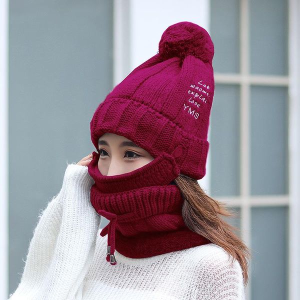 ladies outdoor knitted hat bib mask suit winter electric bike riding cute ski plus fluffy line to keep warm white pink 2021 cycling caps & m, Black
ladies outdoor knitted hat bib mask suit winter electric bike riding cute ski plus fluffy line to keep warm white pink 2021 cycling caps & m, Black