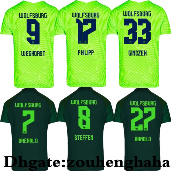vfl wolfsburg soccer jerseys weghorst football shirt kit 2021 22 brekalo steffen mehmedi roussillon brooks arnold philipp mbabu baku guilavo, Black;yellow
vfl wolfsburg soccer jerseys weghorst football shirt kit 2021 22 brekalo steffen mehmedi roussillon brooks arnold philipp mbabu baku guilavo, Black;yellow