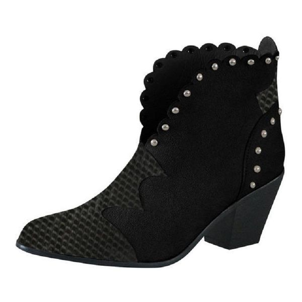 boots 2021 spring women's snake print rivet shoes soft pu leather casual retro ankle non-slip large size, Black
boots 2021 spring women's snake print rivet shoes soft pu leather casual retro ankle non-slip large size, Black