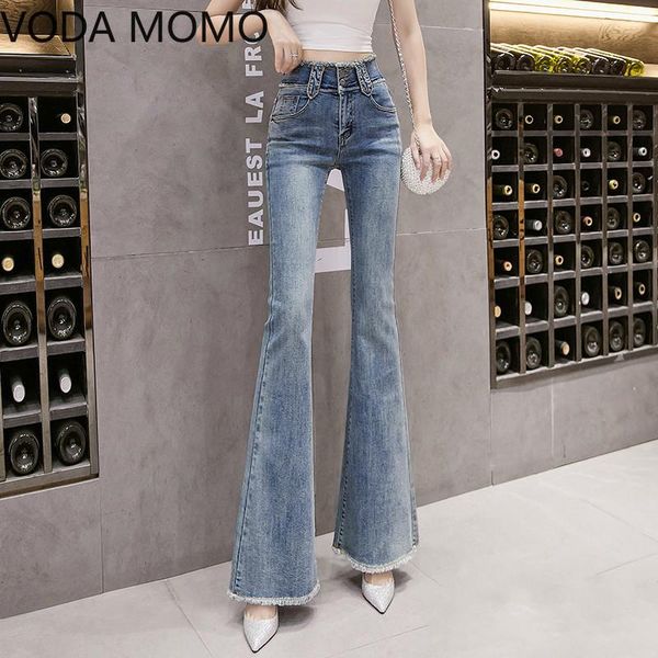 women flare jeans high waist vintage denim skinny pants woman stretch female wide leg bell bottoms clothes women's, Blue
women flare jeans high waist vintage denim skinny pants woman stretch female wide leg bell bottoms clothes women's, Blue