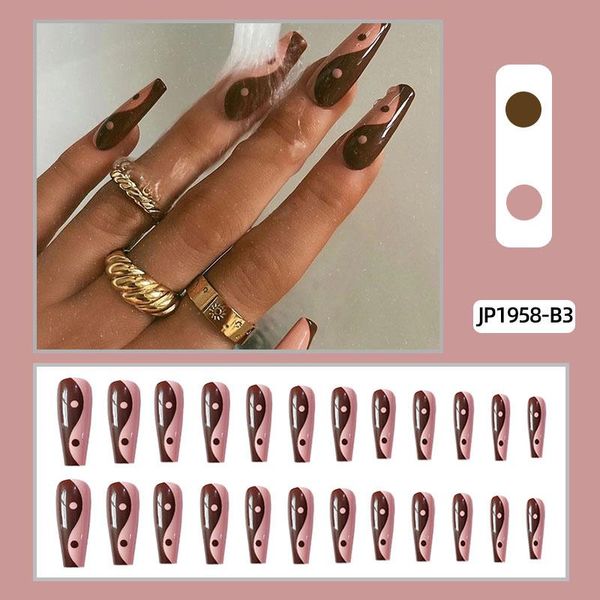 false nails 24pcs color matching nail patch glue type removable long paragraph fashion manicure save time ey669, Red;gold
false nails 24pcs color matching nail patch glue type removable long paragraph fashion manicure save time ey669, Red;gold